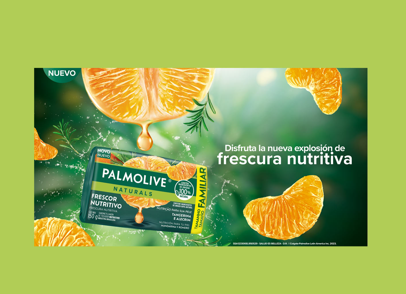 Palmolive® Naturals Mandarina y Romero