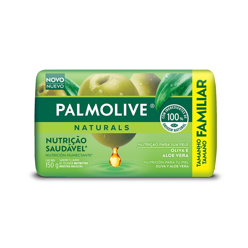 Palmolive® Naturals Sensación Humectante Oliva y Aloe Jabón en barra Palmolive® Naturals Sensación Humectante Oliva y Aloe Jabón en barra