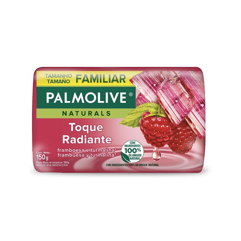 Palmolive® Naturals  frambuesa y turmalina Jabón en barra