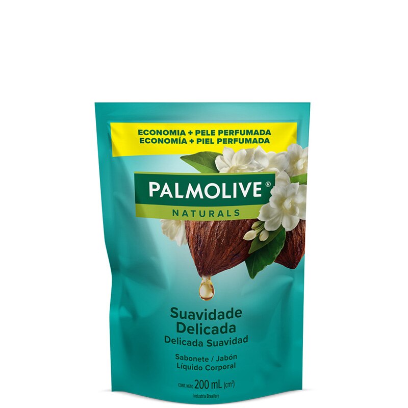 Palmolive® Naturals Delicada Suavidad Jazmín y Manteca de Cacao Jabón líquido corporal Palmolive® Naturals Delicada Suavidad Jazmín y Manteca de Cacao Jabón líquido corporal